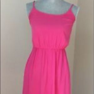 Hot pink Fit & Flare Dress